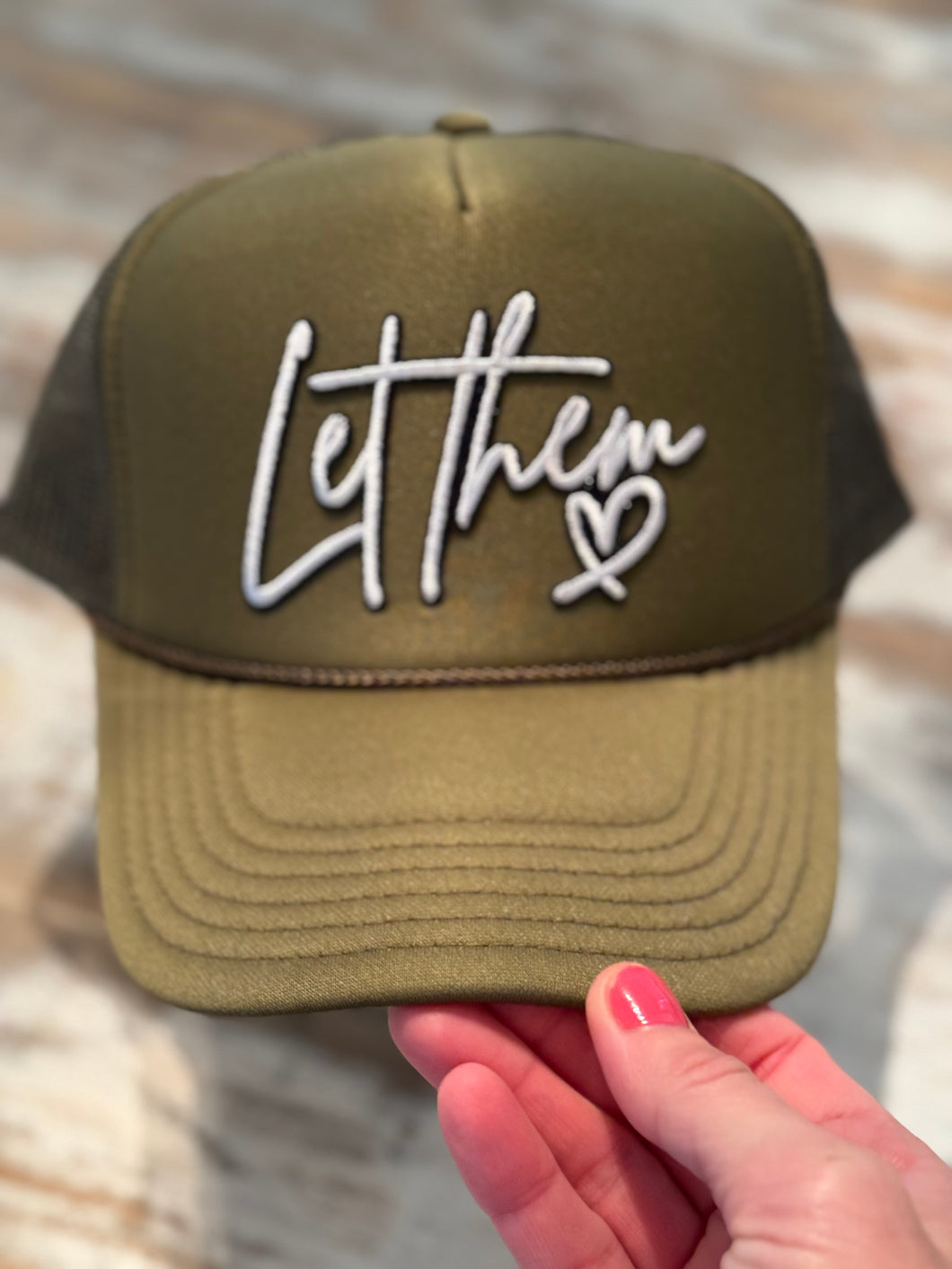 Let Them Trucker Hat