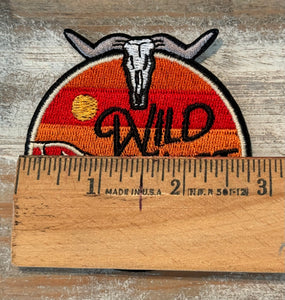 Wild West Iron On Patch