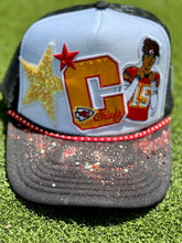Load image into Gallery viewer, KC Chiefs Football Trucker Cap