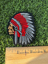 Load image into Gallery viewer, Warrior Indians Mascot Iron On Patch