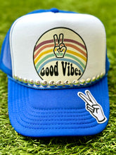 Load image into Gallery viewer, Good Vibes Trucker Hat