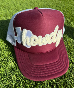 Howdy Aggies Trucker Hat