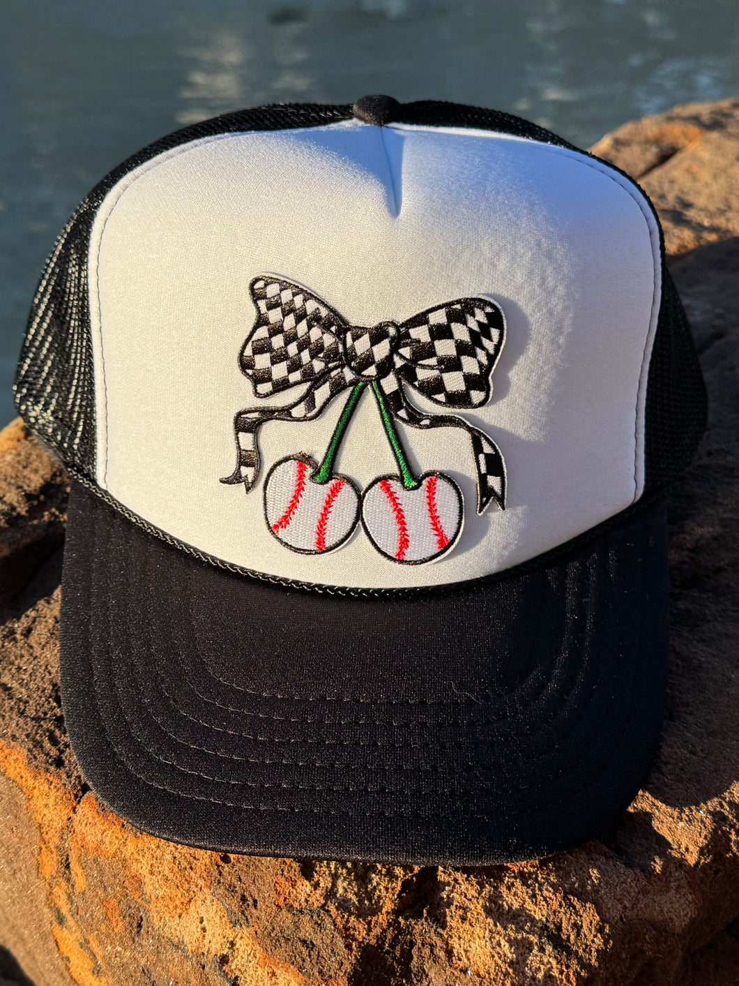 Baseball & Softball Cherry Trucker Hat