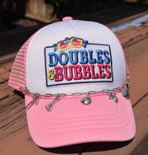 Load image into Gallery viewer, Girls Doubles &amp; Bubbles Softball Hat
