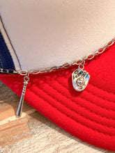 Load image into Gallery viewer, Baseball Charm Hat Chains