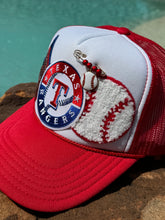 Load image into Gallery viewer, Texas Rangers Baseball Patch Trucker Caps