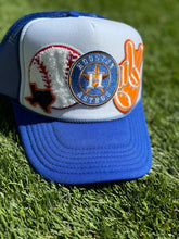 Load image into Gallery viewer, Houston TX Astros Baseball Trucker Cap