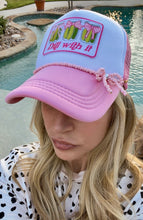 Load image into Gallery viewer, Dill With It Pickle Trucker Hat