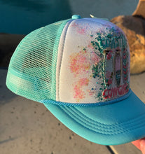 Load image into Gallery viewer, Glitter Coastal Cowgirl Trucker Hat
