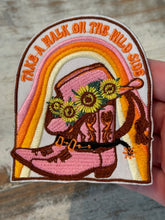 Load image into Gallery viewer, Take A Walk On The Wild Side Cowgirl Iron On Patch