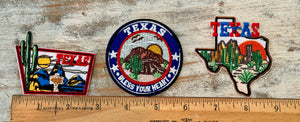 Texas Iron On Patches