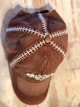 Load image into Gallery viewer, Football Laced Cap
