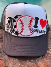 Load image into Gallery viewer, Baseball Patch Trucker Hats (Various Options)