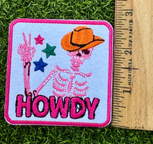 Load image into Gallery viewer, Howdy Iron On Patches