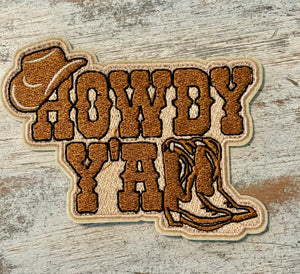 Howdy Darlin’ Iron On Patches