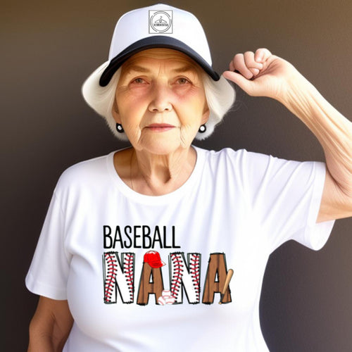 Baseball Nana, Mimi & Yaya Tops