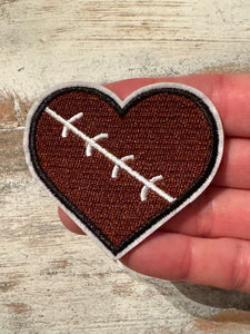 Football Iron On Patches