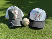 Load image into Gallery viewer, Baseball &amp; Softball Chenille Patch Trucker Caps