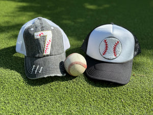 Baseball & Softball Chenille Patch Trucker Caps