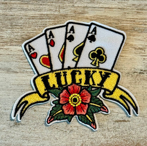 Playing Cards Iron On Patches