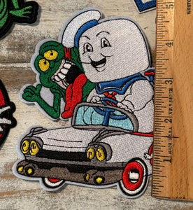 Ghost Halloween Iron On Patches