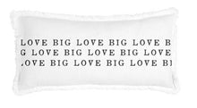 Load image into Gallery viewer, LOVE BIG Duck Feather Pillow