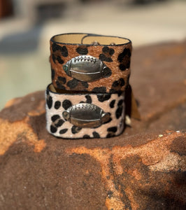 Leopard Sports Cuffs (Baseball/Softball/Soccer/Football)