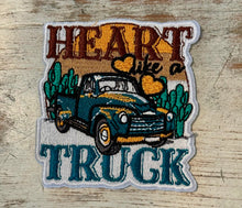 Load image into Gallery viewer, Heart Like A Truck Iron On Patch