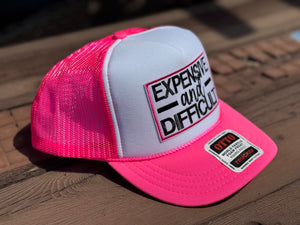 YOUTH Expensive and Difficult Trucker Hat