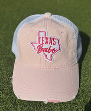 Load image into Gallery viewer, Pink Texas Babe Cap