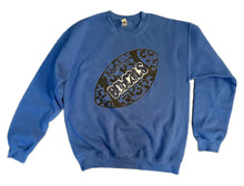 Load image into Gallery viewer, Faux Glitter Football &amp; Bobcats Sweatshirt (Adult &amp; Youth)