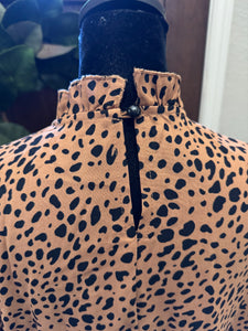 Spotted Crew Blouse