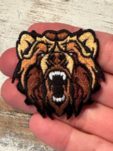 Load image into Gallery viewer, Bear Mascot Iron On Patches