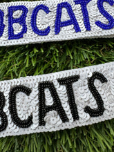 Load image into Gallery viewer, Beaded Bobcats Wristlet Keychains