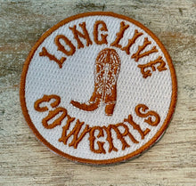 Load image into Gallery viewer, Long Live Cowgirls Iron On Patches