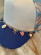 Load image into Gallery viewer, Baseball Charm Hat Chains