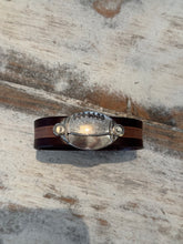 Load image into Gallery viewer, Leather Soccer &amp; Football Cuff Bracelets