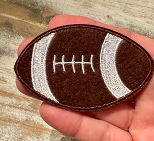 Football Iron On Patches