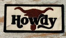 Load image into Gallery viewer, Howdy Iron On Patches