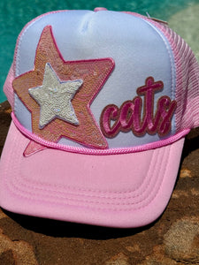 Pink Cats Trucker Hats