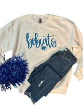 Load image into Gallery viewer, Bobcats Blue Puff Sweatshirt (Adult &amp; Youth)