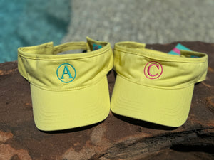 Monogrammed Visors