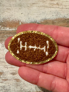 Football Iron On Patches