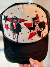 Load image into Gallery viewer, Texas Tech Trucker Hat