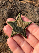 Load image into Gallery viewer, Camouflage Star Iron On Patches (Big &amp; Small)