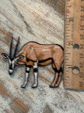 Load image into Gallery viewer, Antelope Oryx Iron On Patch