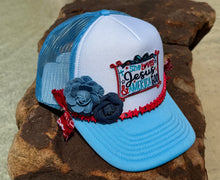 Load image into Gallery viewer, She Loves Jesus and America Too Hat