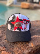 Load image into Gallery viewer, Texas Tech Football Trucker Cap