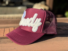 Load image into Gallery viewer, Howdy Aggies Trucker Hat