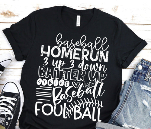 Foul Ball Baseball T-Shirt